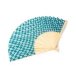 Βεντάλια μπαμπού (bamboo) Out Of The Blue δίχρωμη 37x21 εκ. 1 τεμ. - Image 15