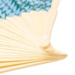 Βεντάλια μπαμπού (bamboo) Out Of The Blue δίχρωμη 37x21 εκ. 1 τεμ. - Image 16