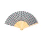 Βεντάλια μπαμπού (bamboo) Out Of The Blue δίχρωμη 37x21 εκ. 1 τεμ. - Image 10