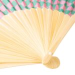 Βεντάλια μπαμπού (bamboo) Out Of The Blue δίχρωμη 37x21 εκ. 1 τεμ. - Image 12