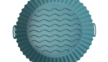 Φόρμα σιλικόνης για φριτέζα αέρος (air fryer) στρογγυλή 18x6 εκ. (65068)