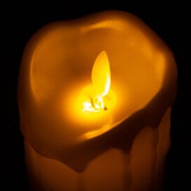 Κερί διαρκείας ηλεκτρονικό μπαταρίας "λιωμένο" κινούμενο - Image 2