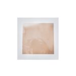 Κουτί τούρτας χάρτινο τετράγωνο λευκό με παράθυρο 1 τεμ. - Image 2