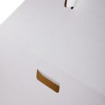 Κουτί τούρτας χάρτινο τετράγωνο λευκό με παράθυρο και λαβή 1 τεμ. - Image 9