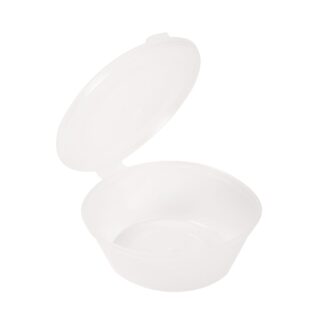 Μπολάκι πολυπροπυλενίου (PP) για σως με ενσωματωμένο καπάκι 180ml (6oz)