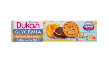 Dukan Glycemia μπισκότα βρώμης πορτοκάλι με σοκολάτα χωρίς ζάχαρη 160 γρ.