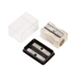 Ξύστρα μεταλλική με θήκη και 2 ανταλλακτικές λεπίδες - Image 2