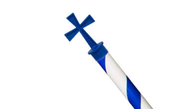 Πλαστικό κοντάρι (ιστός) για σημαία της Ελλάδας 2 μ.