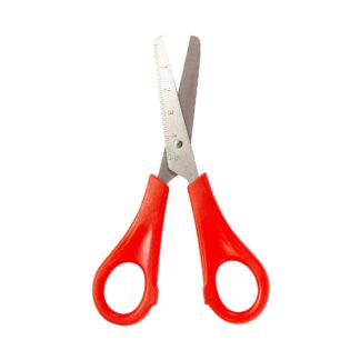 Ψαλίδι μεταλλικό, με πλαστική λαβή και υποδιαίρεση 13 εκ. Foska 1 τεμ.