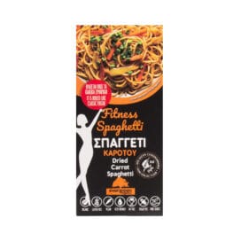 Evergreen Fitness dried σπαγγέτι καρότου από konjac ΒΙΟ 80 γρ. (χωρίς γλουτένη)