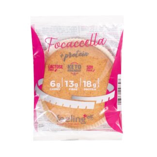 Ιταλικό ψωμί Focaccella με χαμηλούς υδατάνθρακες Feeling OK 80 γρ.