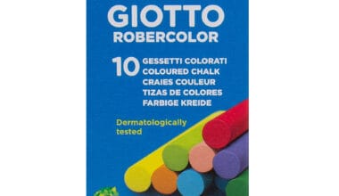 Κιμωλίες χρωματιστές Giotto Robercolor σετ 10 χρώματα 8 εκ.