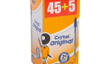 Στιλό BIC Cristal Original Medium μπλε κουτί 45+5 τεμ.