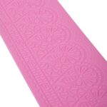 Φύλλο-φόρμα σιλικόνης Αλιπράντης ροζ για δημιουργία ανάγλυφης δαντέλας δάκρυ (019.06.401) - Image 2