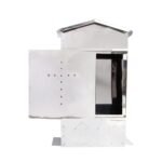 Κηροθήκη "σπιτάκι" inox με συρόμενο πορτάκι - Image 8