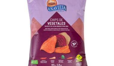 Τσιπς λαχανικών Anavieja Soria με ελαιόλαδο χωρίς γλουτένη ΒΙΟ 80 γρ.