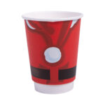 Ποτήρια χάρτινα Χριστουγεννιάτικα 12oz (360ml) 10x25 τεμ. - Image 2