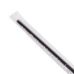 Καλαμάκια πλαστικά επαναχρησιμοποιήσιμα μαύρα σπαστά (φραπέ) 1.000 τεμ. - Image 2