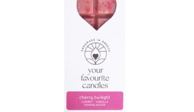 Χειροποίητο αρωματικό κερί από ελαιόλαδο (wax melts) Your Favourite Candles Cherry Twilight 55 γρ.