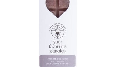 Χειροποίητο αρωματικό κερί από ελαιόλαδο (wax melts) Your Favourite Candles Melomakarono 55 γρ.