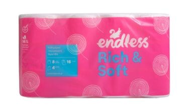 Χαρτί υγείας Endless Rich & Soft 4φυλλο 8 τεμ.