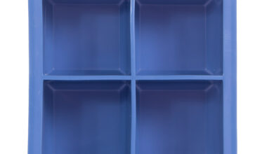 Φόρμα σιλικόνης για παγάκια/κεριά κύβους 4 θέσεων (65066)