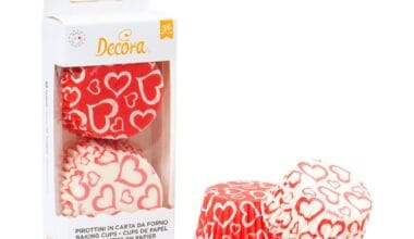 Καραμελόχαρτα Decora καρδούλες 36 τεμ. (060.27.022)