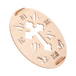 Πατρόν για σχέδιο (στένσιλ) σε κόλυβα Σταυρός ICXC-NIKA μεγάλο 1 τεμ. - Image 2