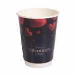 Ποτήρια χάρτινα Άγιος Βαλεντίνος 12oz (360ml) 25 τεμ. - Image 2