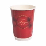 Ποτήρια χάρτινα Άγιος Βαλεντίνος 12oz (360ml) 25 τεμ. - Image 3