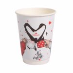 Ποτήρια χάρτινα Άγιος Βαλεντίνος 12oz (360ml) 25 τεμ. - Image 4