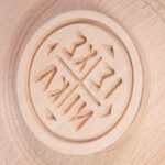 Σφραγίδα για πρόσφορο ξύλινη, διπλής όψης 16/7,5 εκ. 1 τεμ. - Image 4