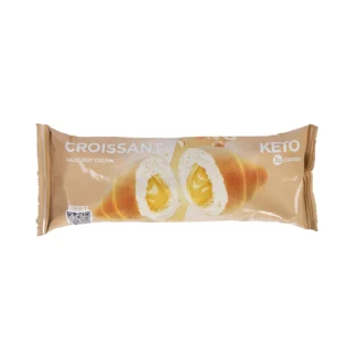 Κρουασάν με πραλίνα φουντουκιού πρωτεϊνικό, με χαμηλούς υδατάνθρακες Feeling OK Hazelnut Cream 50 γρ.