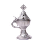 Λιβανιστήρι μεταλλικό κλασικό κωνικό σταυρός μεγάλο 1 τεμ. - Image 6