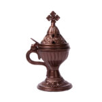 Λιβανιστήρι μεταλλικό κλασικό κωνικό σταυρός μεγάλο 1 τεμ. - Image 9