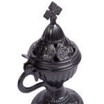 Λιβανιστήρι μεταλλικό κλασικό κωνικό σταυρός μεγάλο 1 τεμ. - Image 16