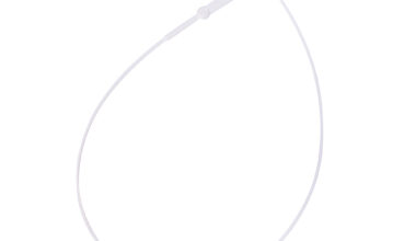 Μίσχοι ρούχων (loop pins) πολυπροπυλενίου (PP) 7" (17,8 εκ.) κουτί 5.000 τεμ.