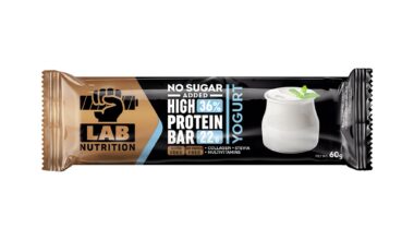 Μπάρα πρωτεΐνης 36% Lab Nutrition γιαούρτι χωρίς ζάχαρη/γλουτένη 60 γρ.
