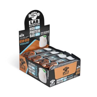 Μπάρα πρωτεΐνης 36% Lab Nutrition γιαούρτι χωρίς ζάχαρη/γλουτένη κουτί 12x60 γρ.