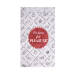 Σακουλάκια από λαδόχαρτο βεζιτάλ τυπωμένο "It's time for PLEASURE" 1 κιλό