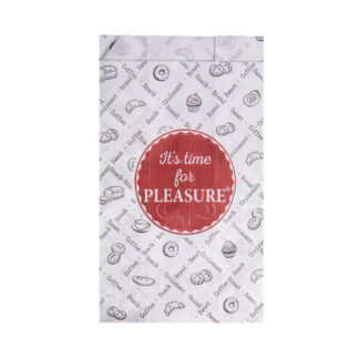 Σακουλάκια από λαδόχαρτο βεζιτάλ τυπωμένο "It's time for PLEASURE" 1 κιλό