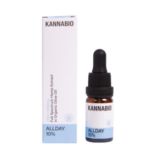 Έλαιο CBD 10% Kannabio Allday ΒΙΟ 10ml