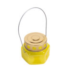 Φαναράκι με κερί, εξάγωνο πλαστικό, με μεταλλικό καπάκι και λαβή 1 τεμ. - Image 8