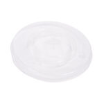 Καπάκια πλαστικά "φλατ" για χάρτινα ποτήρια των 12/16oz 100 τεμ.