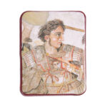 Κεραμεικό εικόνισμα με μαγνήτη Μέγας Αλέξανδρος 3,8x4,8εκ. 1 τεμ.