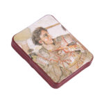 Κεραμεικό εικόνισμα με μαγνήτη Μέγας Αλέξανδρος 3,8x4,8εκ. 1 τεμ. - Image 2