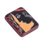 Κεραμεικό εικόνισμα με μαγνήτη Ο Στοχασμός του Αρχαίου Έλληνα Πολεμιστή 3,8x4,8εκ. 1 τεμ. - Image 2