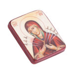 Κεραμεικό εικόνισμα με μαγνήτη Παναγία Επτάσπαθη 3,8x4,8εκ. 1 τεμ. - Image 2