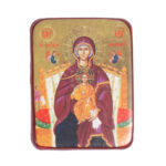 Κεραμεικό εικόνισμα με μαγνήτη Παναγία Φιλανθρωπινή 3,8x4,8εκ. 1 τεμ.