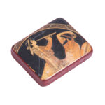 Κεραμεικό εικόνισμα με μαγνήτη Ο αυλός της Δάφνης 3,8x4,8εκ. 1 τεμ. - Image 2